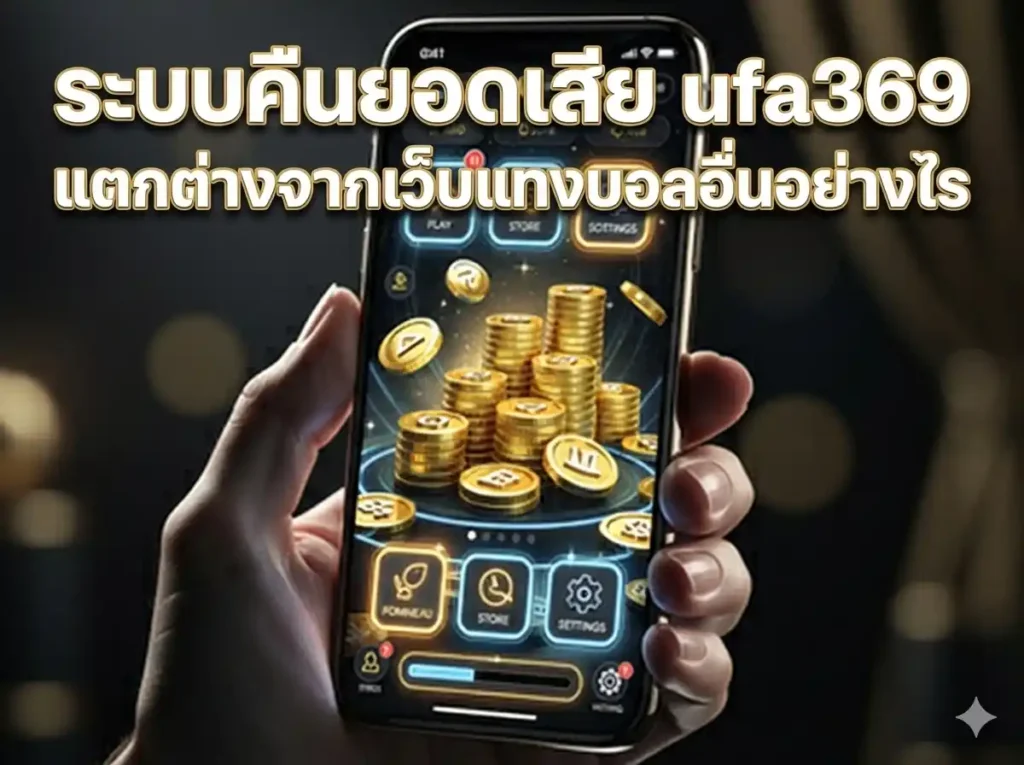 ระบบคืนยอดเสีย ufa369 แตกต่างจากเว็บแทงบอลอื่นอย่างไร